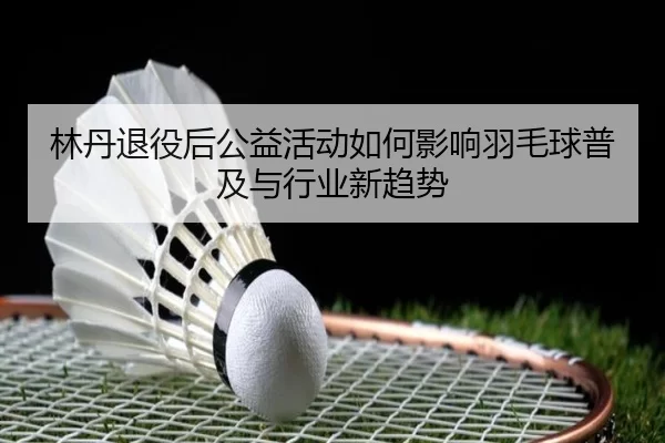 林丹退役后公益活动如何影响羽毛球普及与行业新趋势